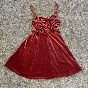 💄🍒Urban Outfitters soft grunge velvet mini dress🍒💄
